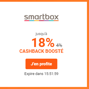 iGraal / SamrtBox : Meilleur cashback + Codes promo