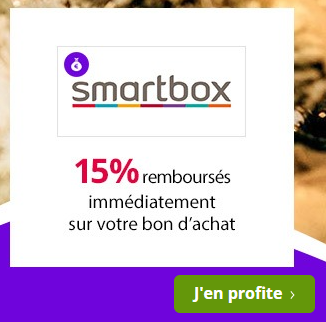 eBuyClub / SmartBox : 15% sur bon d'achat + cashback + Codes promo
