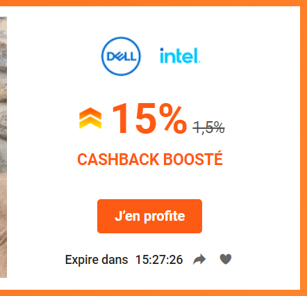 iGraal / Dell : Cashback, codes promo, réduction - Tous les bons plans Dell