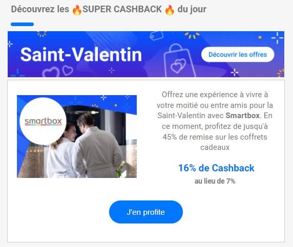 Code promo SmartBox: 16% de cashback avec Poulpéo + 5€ de bonus