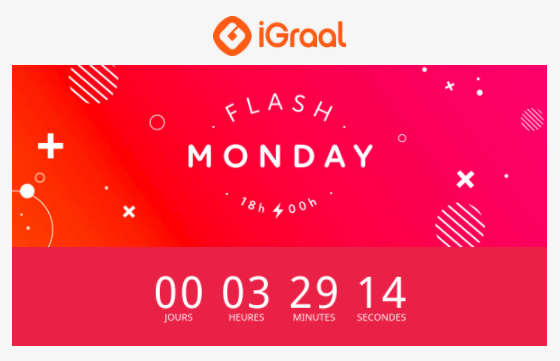 iGraal - Code promo - Bon de réduction - Flash Monday - Bonus 10 - 202208