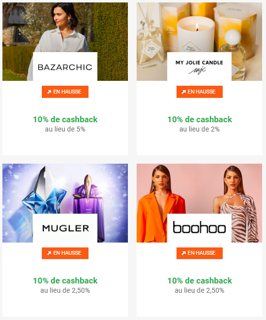 Flash Monday iGraal - S21-2022 - BazarChic-MyJolieCandle-Boohoo-Mugler