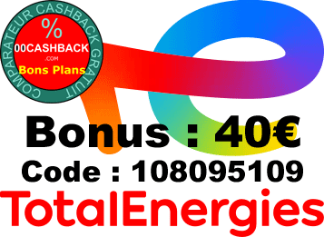 TotalEnergies - Parrainage - Bonus 40€ - Code 108095109