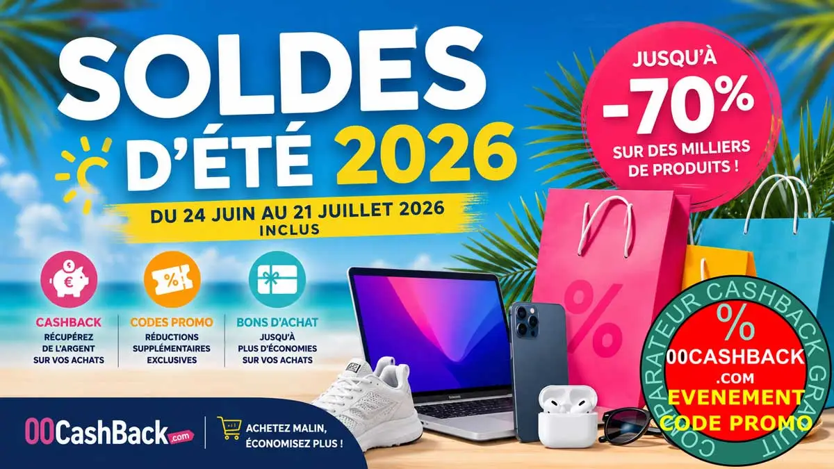 Soldes d’Été 2026 : Dates Officielles, Cashback, Codes Promo et Bons d’Achat pour Économiser Plus