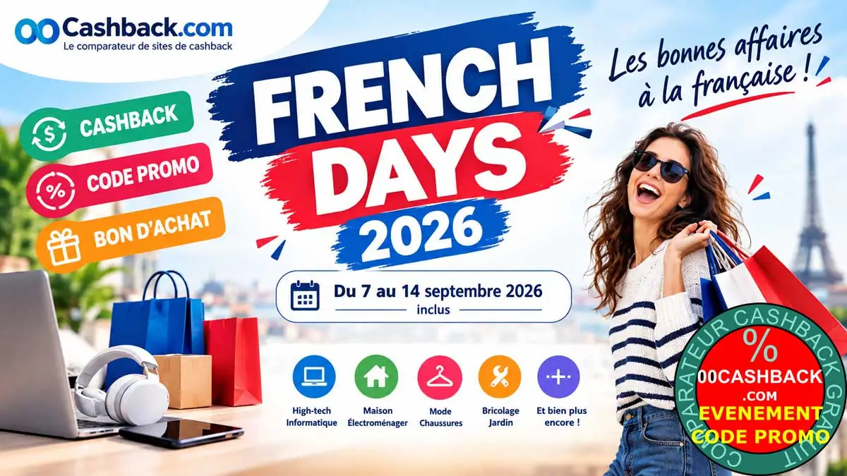 French Days 2026 : dates, meilleures offres, cashback, codes promo et bons d’achat